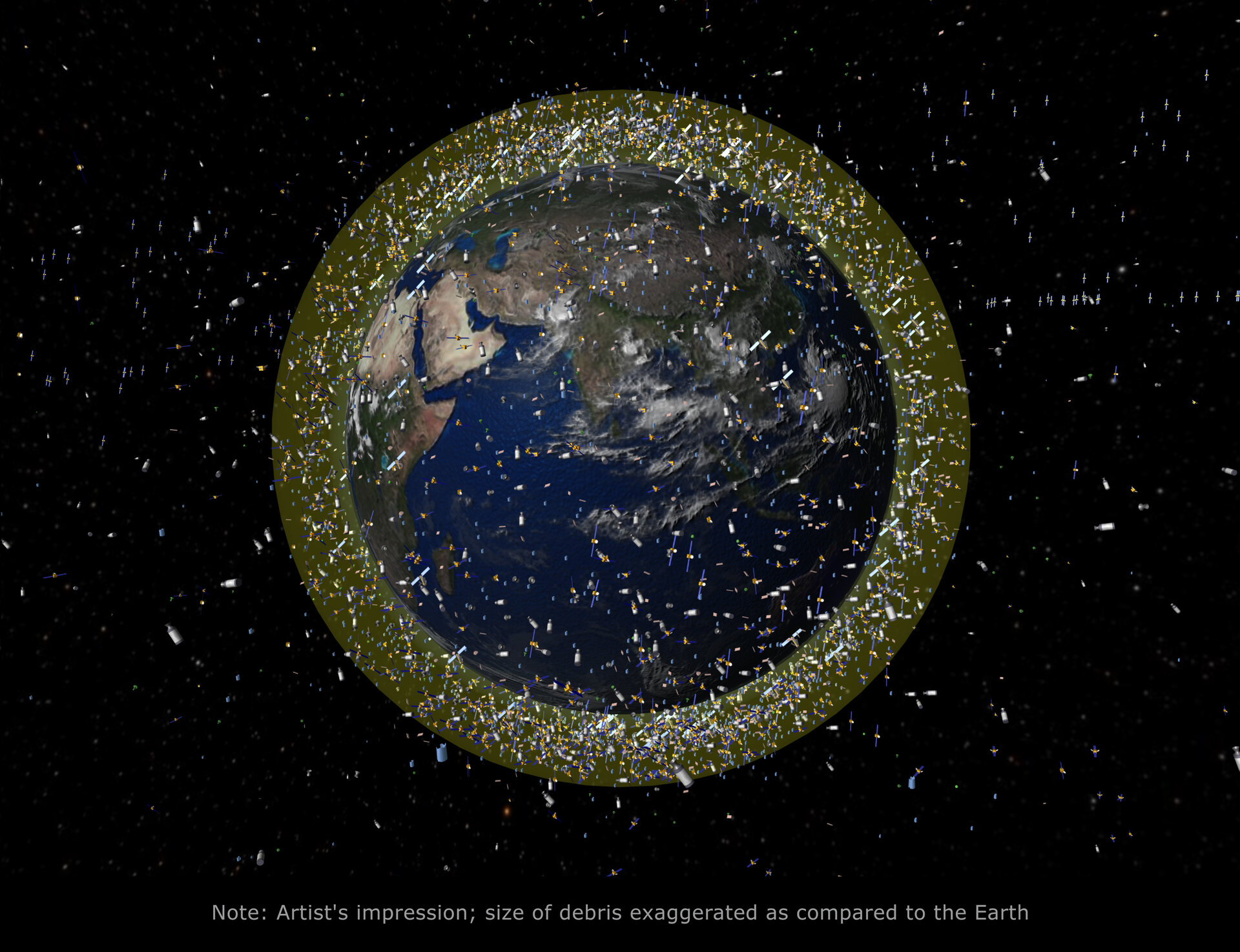 Space debris cleanup